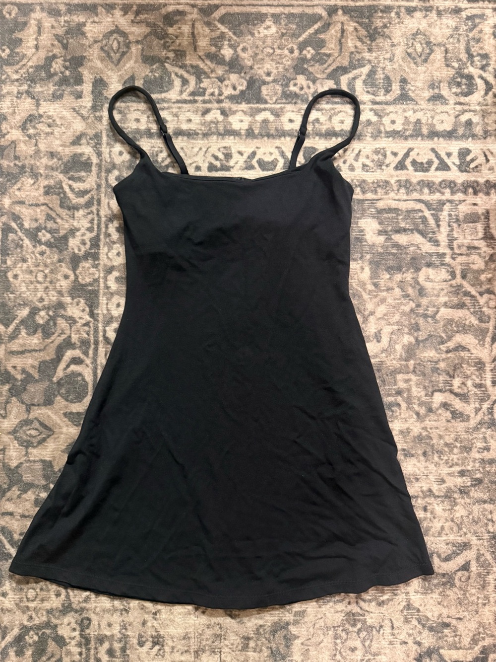 SKIMS Smooth Lounge Strap Minidress